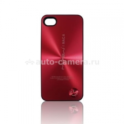 Дополнительная батарея для iPhone 4 и 4S MiPow MACA Color Power Case 2200 mAh, цвет red