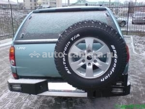 Задний силовой бампер на Mitsubishi L200 2006- 4x4